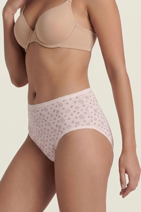 Zivame Medium Rise Full Coverage Hipster Panty (Pack of 3) - Multicolor — image 8